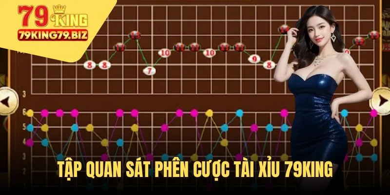 Quan sát phiên cược Tài Xỉu 79King để phán đoán chuẩn